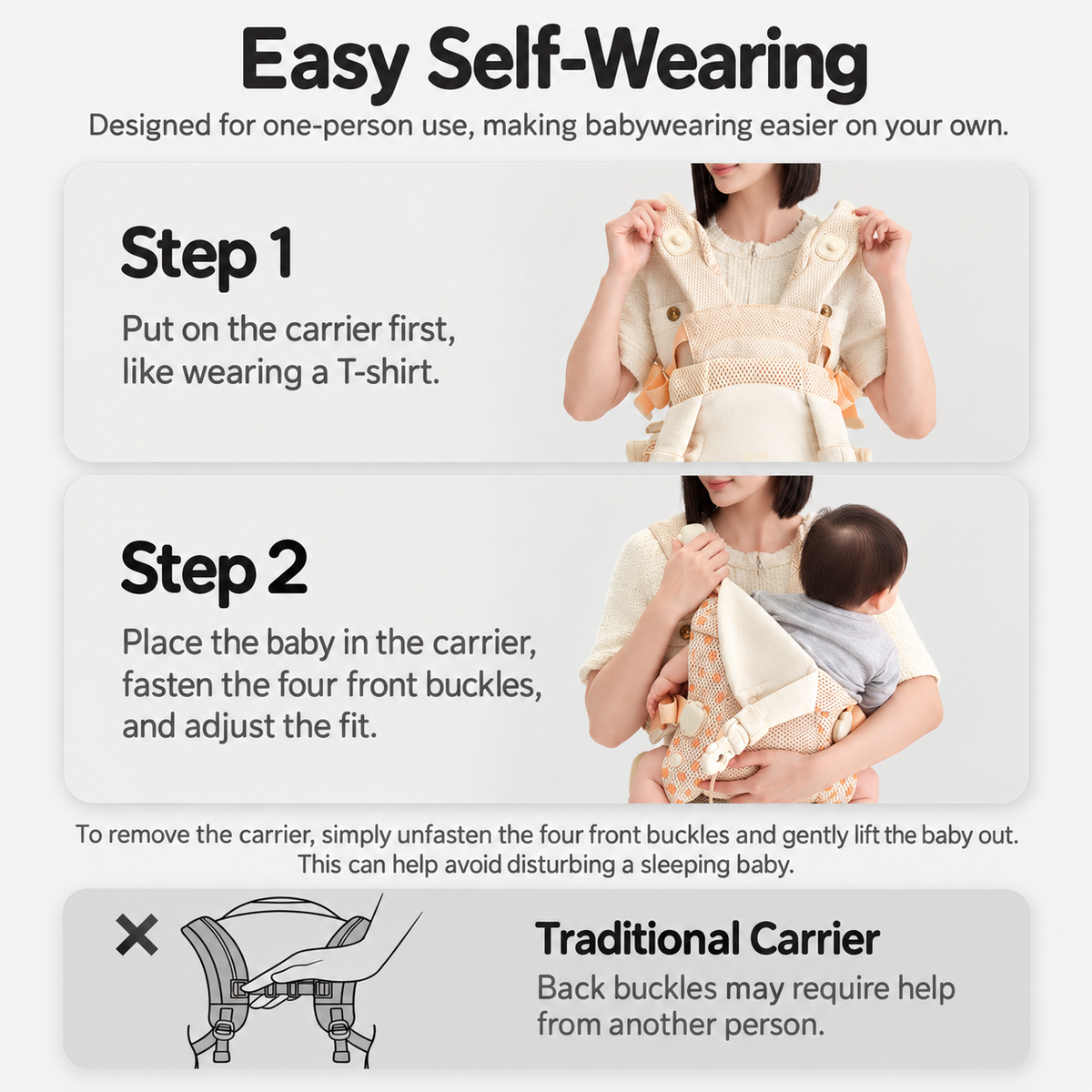 Bvya Free Aesthetician Baby Carrier - Bvya