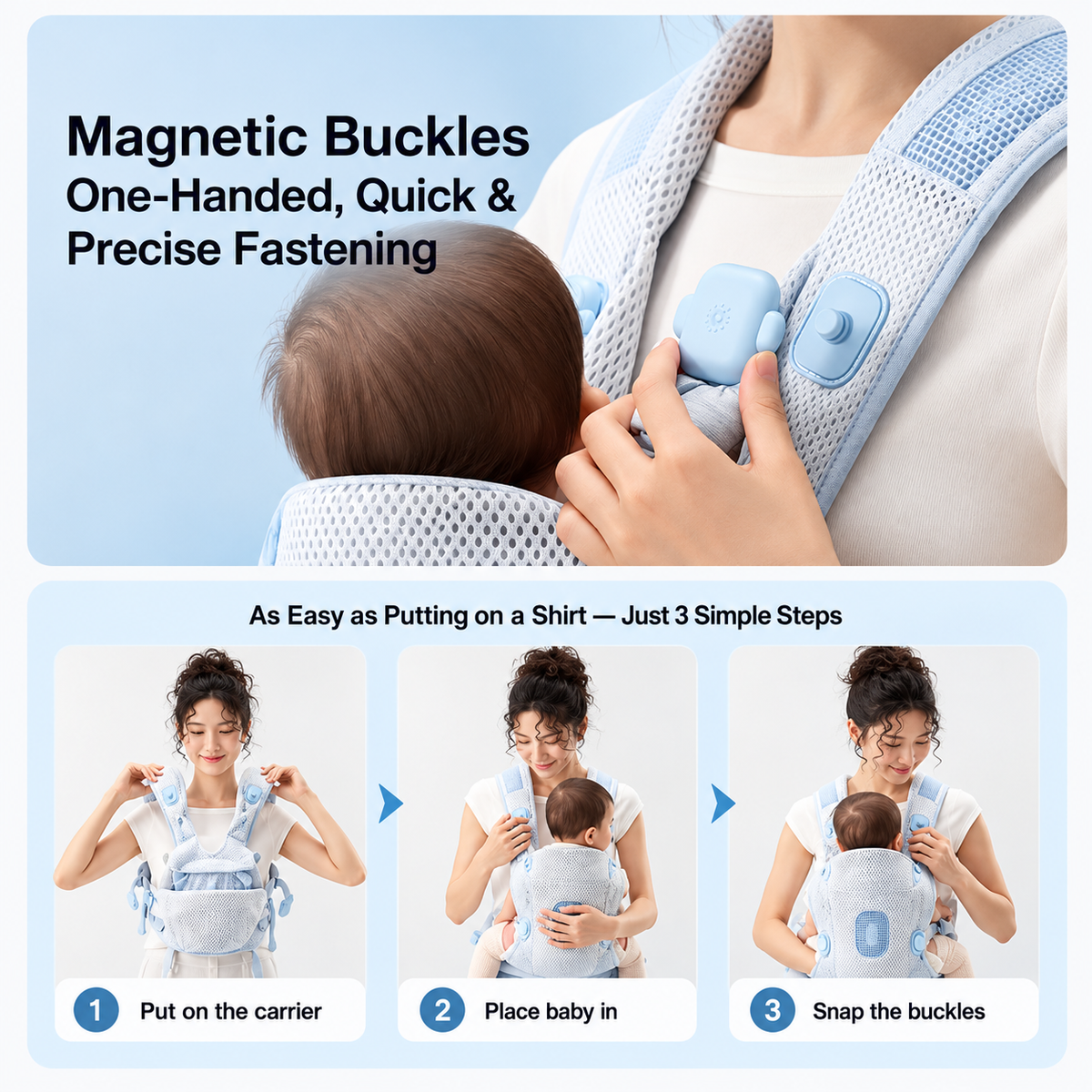 Bvya Eggshell Baby Carrier - Bvya
