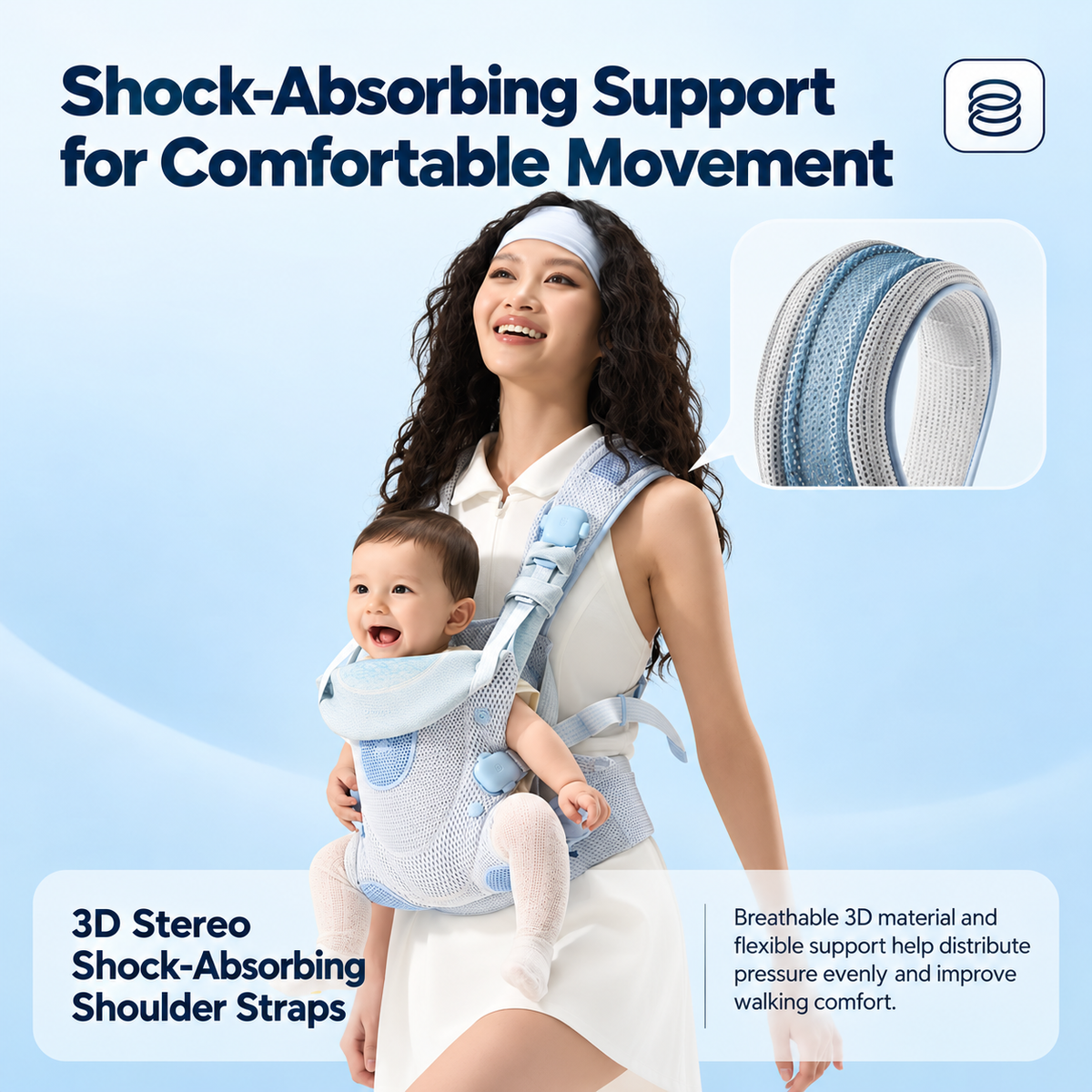 Bvya Eggshell Baby Carrier - Bvya