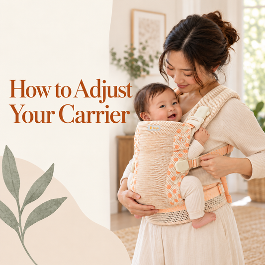 How to Adjust Your Baby Carrier