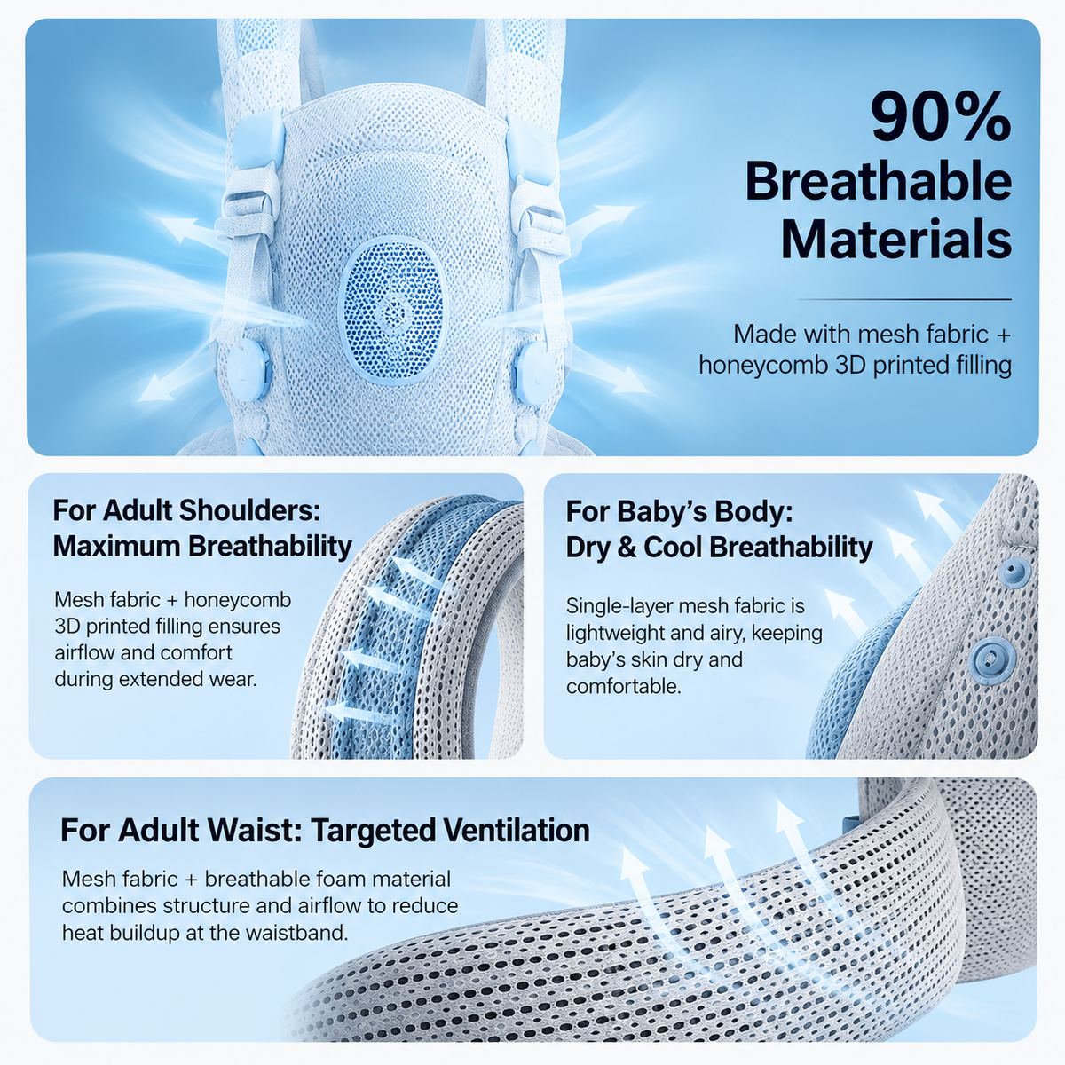 Bvya Eggshell Baby Carrier - Bvya