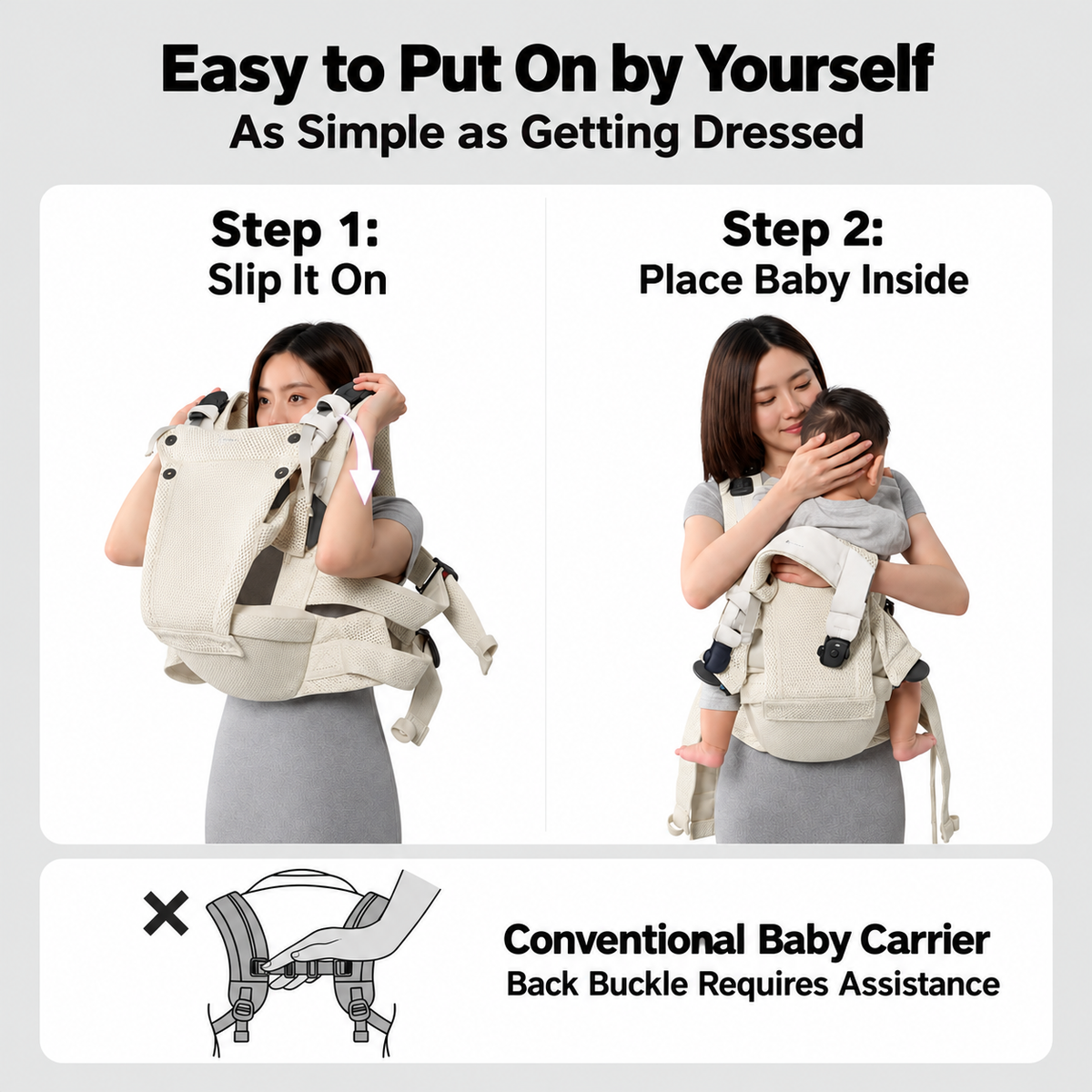 Bvya Liberator Baby Hip Seat Carrier - Bvya