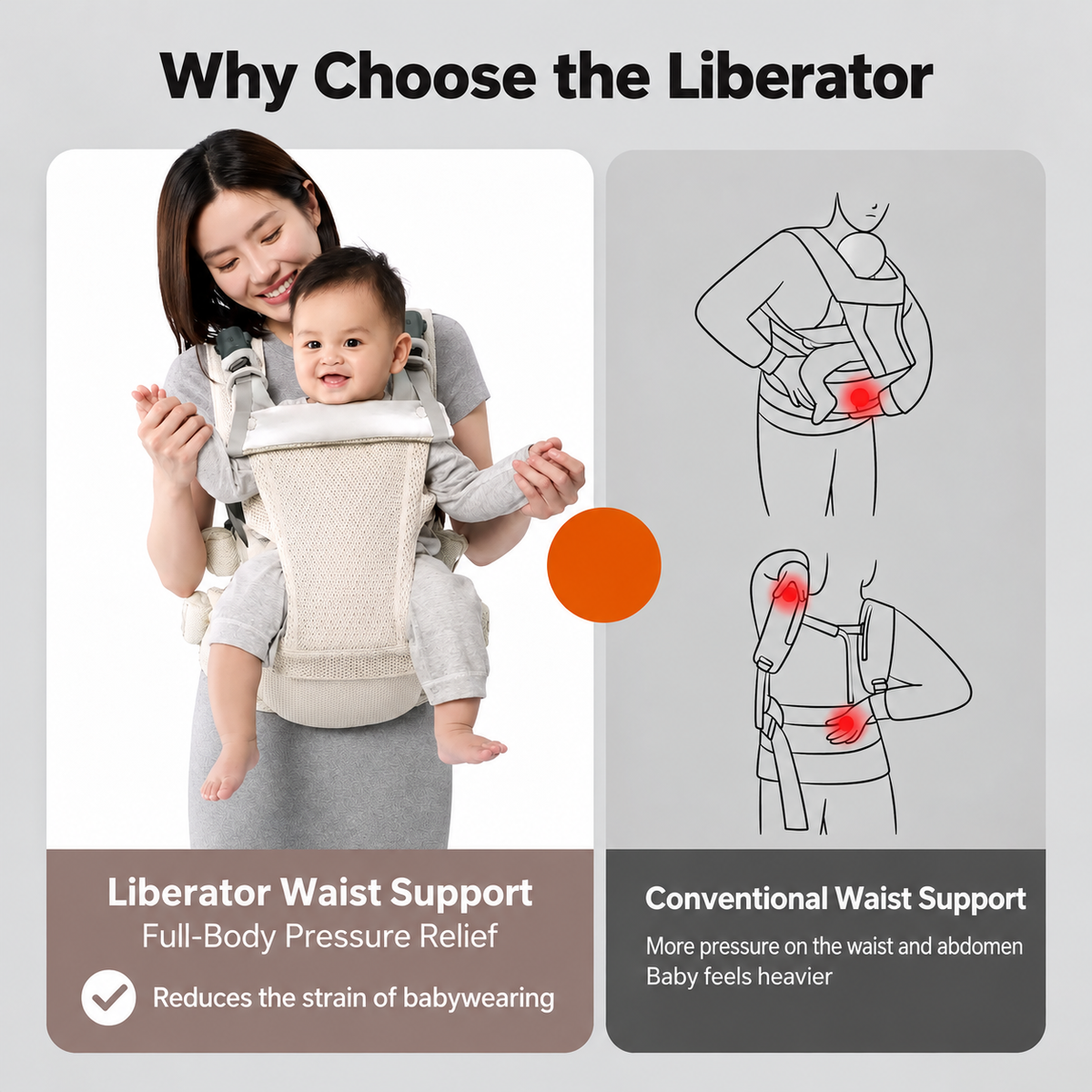 Bvya Liberator Baby Hip Seat Carrier - Bvya